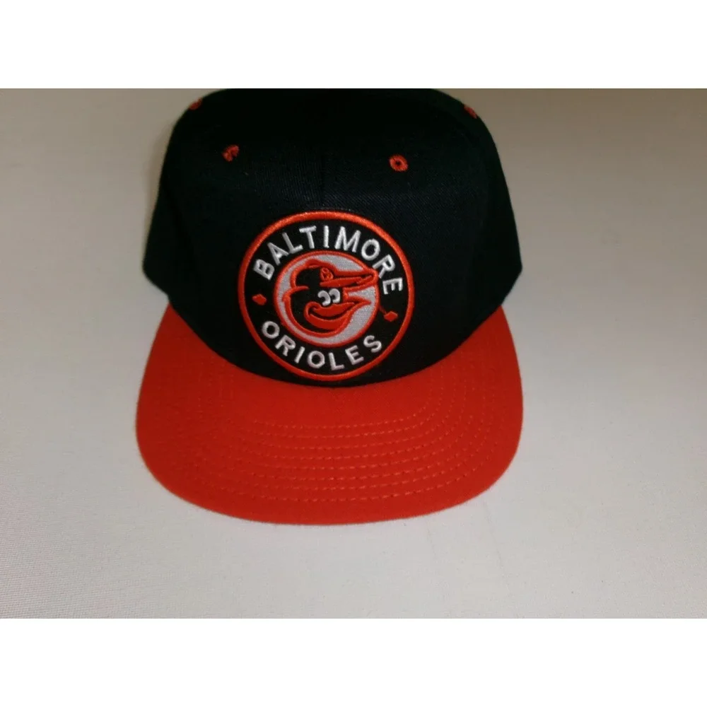 BALTIMORE ORIOLES FITTED SIZE 7 1/4 USA MADE WOOL HAT CAP VINTAGE DEADSTOCK H3